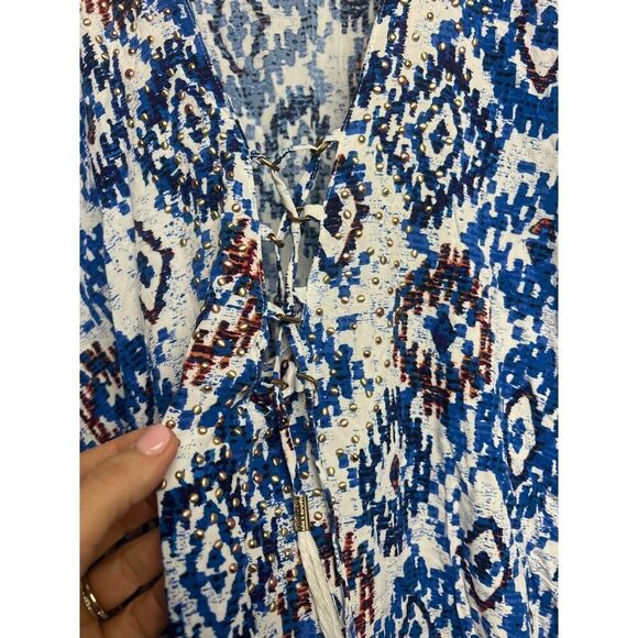 Melissa Odabash Embelished Tunic Top O/S - Picture 3 of 9
